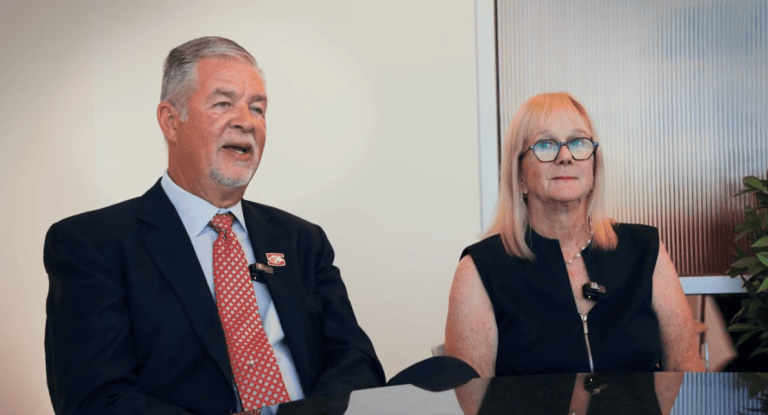 CNS Founder Dr. Mark Ashley and Excecutive Vice President of Clinical Services Sue Ashley